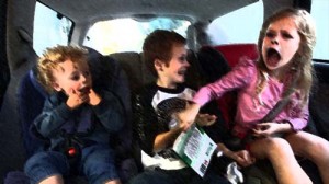 driving with children