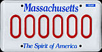 MA sample registration plate